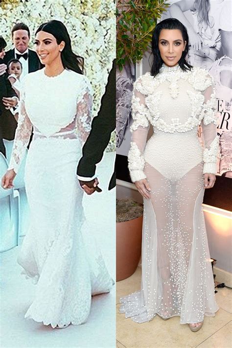 kim kardashian givenchy wedding dress details|kim k wedding dress.